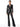 Alice + Olivia Evita Vegan Leather Jumpsuit in Black - Estilo Boutique