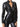 Alice + Olivia Evita Vegan Leather Jumpsuit in Black - Estilo Boutique