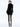 Alice + Olivia Latoya Feather Cuff Blazer Mini Dress in Black - Estilo Boutique