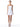 Alice + Olivia Sutton Crystal Strap Mini Dress in White - Estilo Boutique
