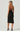 ASTR Armona Square Neck Ruched Midi Dress in Black - Estilo Boutique