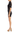 Badgley Mischka Pleated Mini Dress with Puffed Sleeves - Estilo Boutique