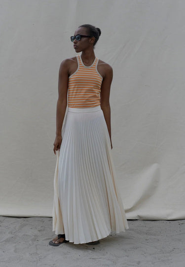 Birgitte Herskind Mouse Top in Orange & Beige - Estilo Boutique