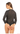 Blanc Noir Wrap Bodysuit in Black - Estilo Boutique