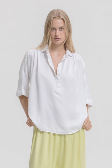 Cali Dreaming Winnie Top in White - Estilo Boutique