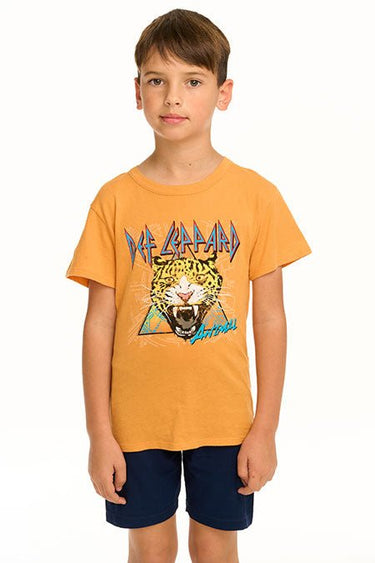 Chaser Def Leppard Tee in Nugget - Estilo Boutique