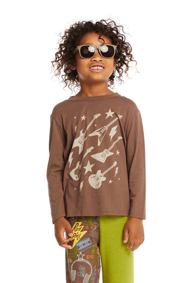 Chaser Guitars Long Sleeve Pullover in Quartz - Estilo Boutique
