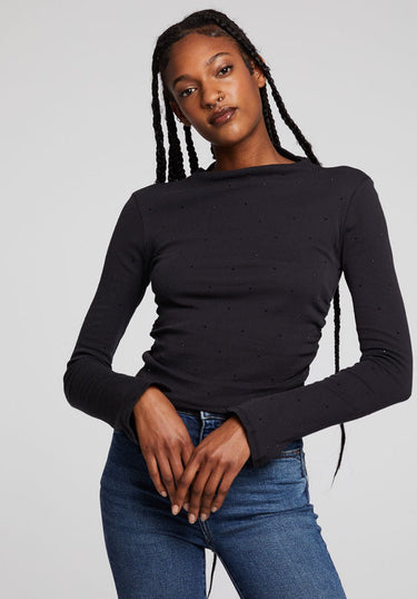 Chaser Hailey Licorice Long Sleeve - Estilo Boutique