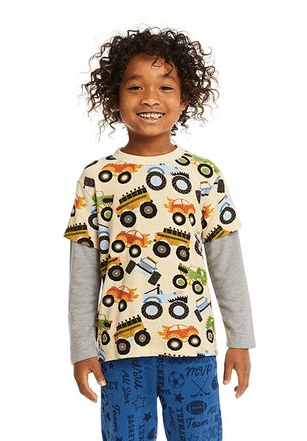 Chaser Kids Tee in Monster Truck - Estilo Boutique