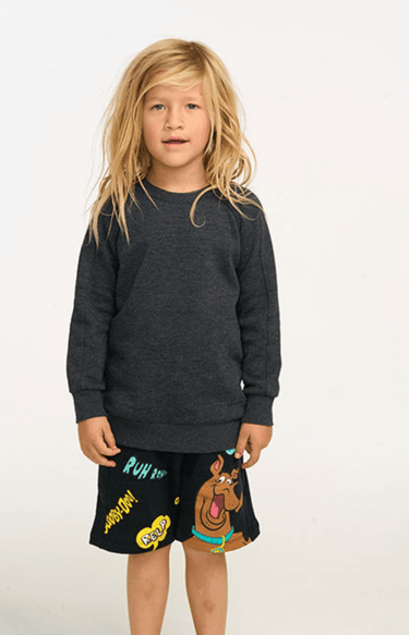 Chaser Raglan Pullover in Shadow - Estilo Boutique