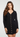 Chaser Rib Button Down Cardigan Dress in True Black - Estilo Boutique