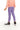 Chaser Seamed Panel Leggings in Veronica Purple - Estilo Boutique