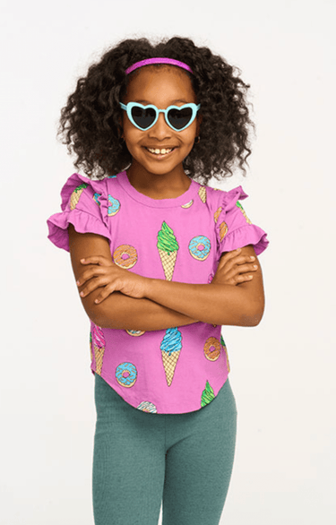 Chaser Sweets Shirt in Mulberry - Estilo Boutique
