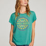 Chaser The Beatles Band Tee in Bottle Green - Estilo Boutique