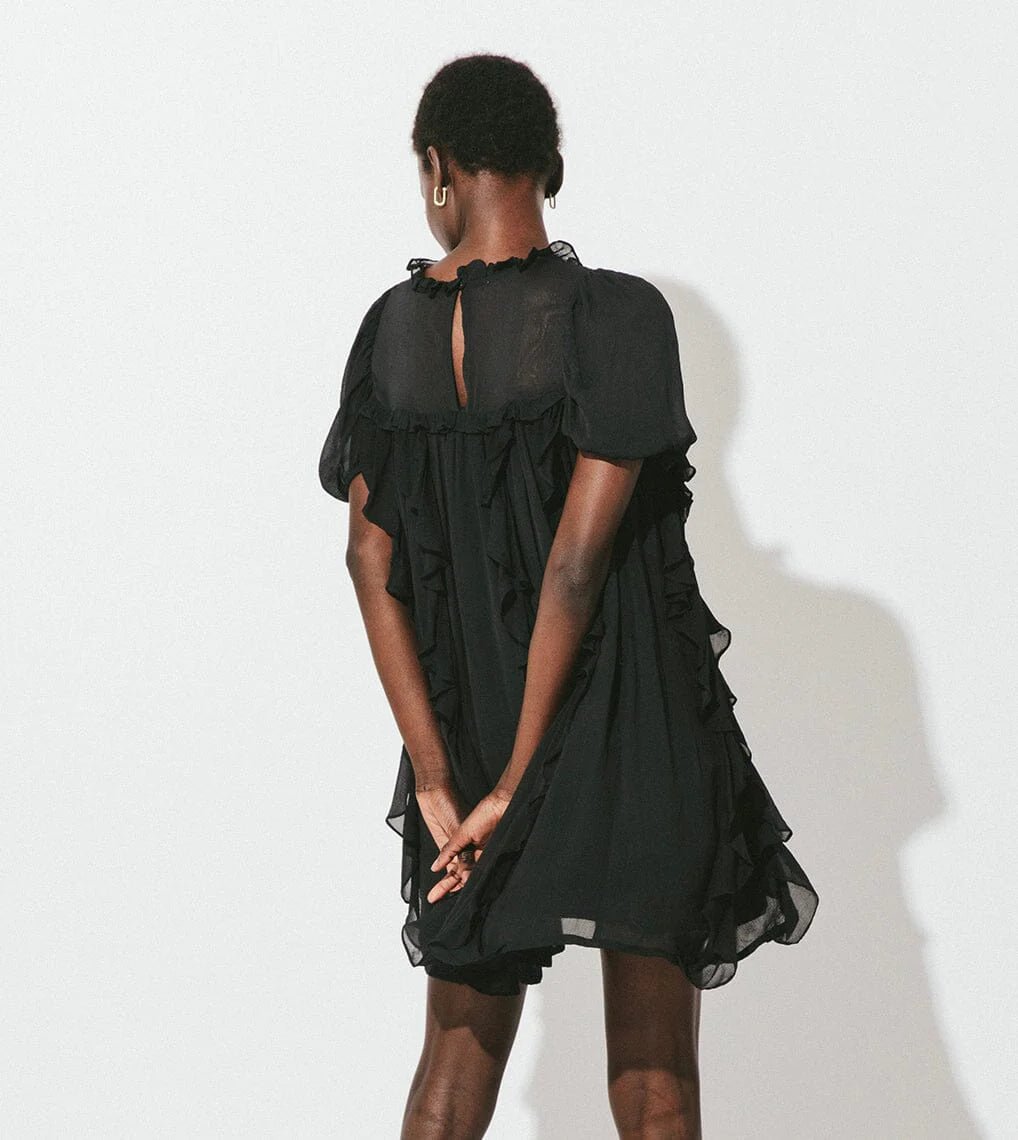 Cleobella Wallis Mini Dress in Black - Estilo Boutique