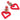 Deepa Gurnani Candi Heart Earrings - Estilo Boutique