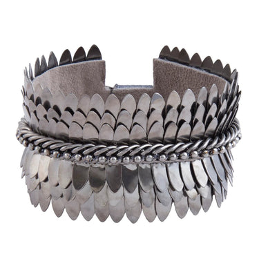 Deepa Gurnani Chiara Bracelet in Gunmetal - Estilo Boutique