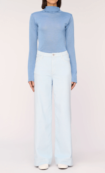 DL1961 Zoie Wide Leg Relaxed Vintage in Cerulean - Estilo Boutique