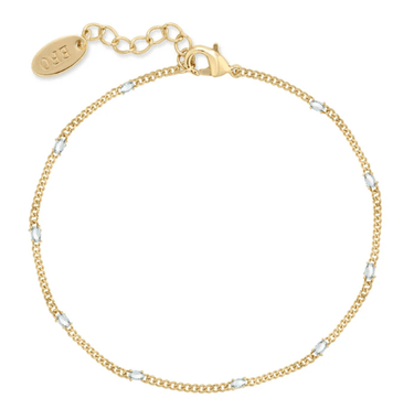 Eight Five One Nina Bracelet in Blue CZ - Estilo Boutique