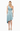 Elliat Vaudeville Satin Bow Mini Dress in Blue - Estilo Boutique