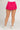 Gold Hinge Pleated Tennis Skirt in Hot Pink - Estilo Boutique