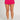 Gold Hinge Pleated Tennis Skirt in Hot Pink - Estilo Boutique