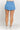 Gold Hinge Pleated Tennis Skirt in Olympic Blue - Estilo Boutique