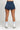 Gold Hinge Pleated Tennis Skirt in Stone Navy - Estilo Boutique