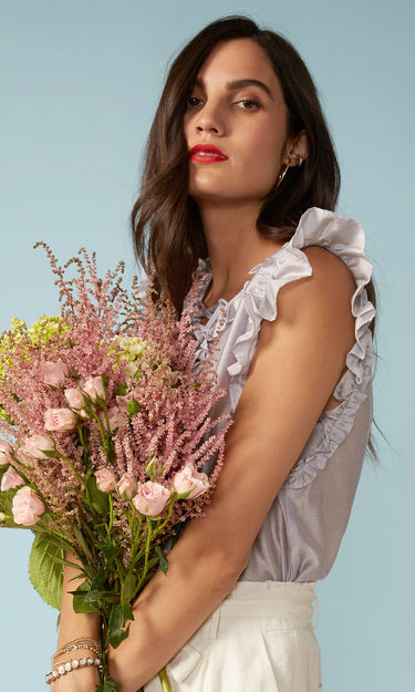 Greylin Kenzie Ruffle Tank - Estilo Boutique