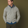 Hartford Wool Hoody Jacket in Grey - Estilo Boutique