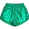 Iscream Green Metallic Shorts - Estilo Boutique