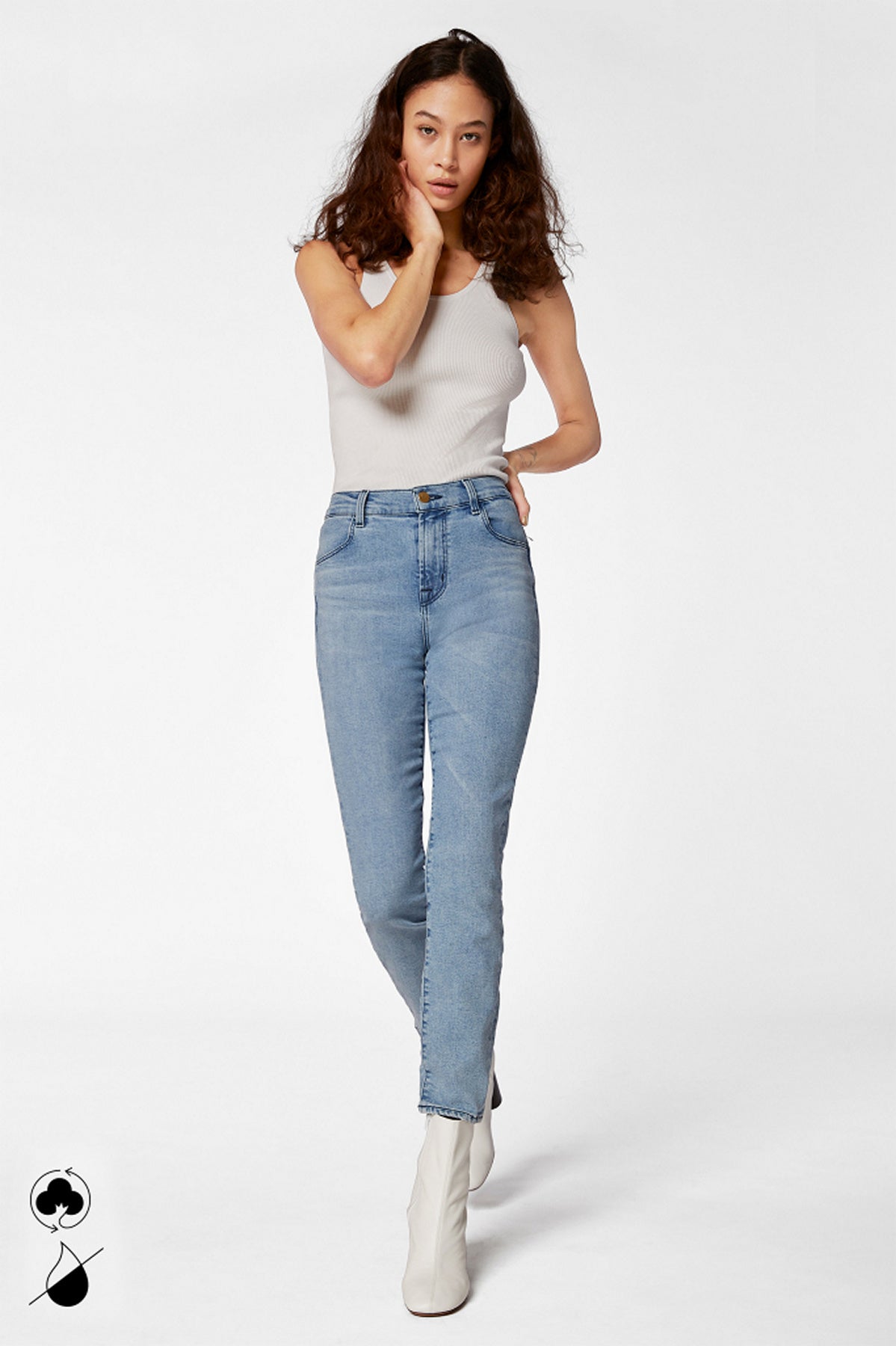 J Brand Alana High Rise Jeans J Brand Alana High-Rise Cropped