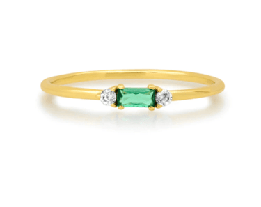 Jen Hansen Baguette Ring - Estilo Boutique