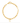 Jen Hansen Paperclip Initial Bracelet in Gold - Estilo Boutique