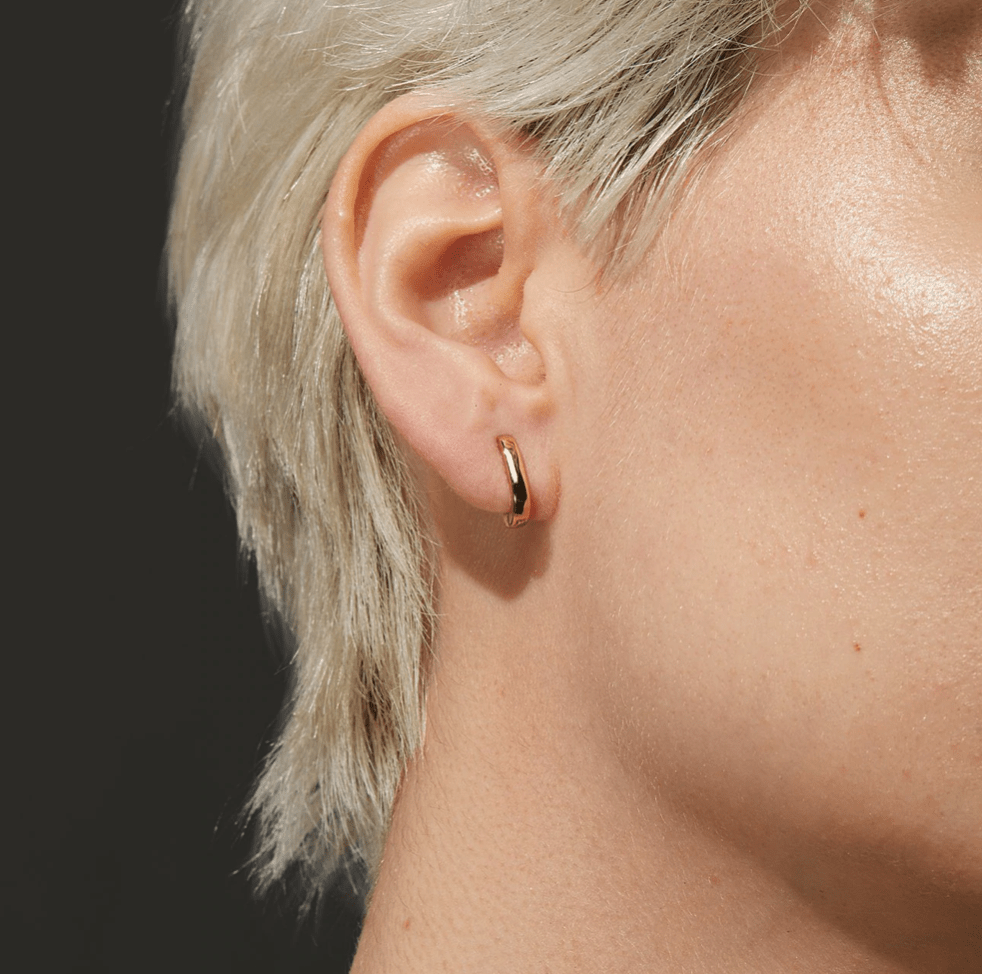 Jenny Bird Teeni Detachable Link Earrings in Two Tone - Estilo Boutique
