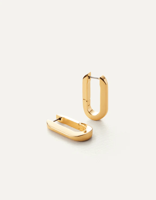 Jenny Bird U-Link Earring in Gold - Estilo Boutique