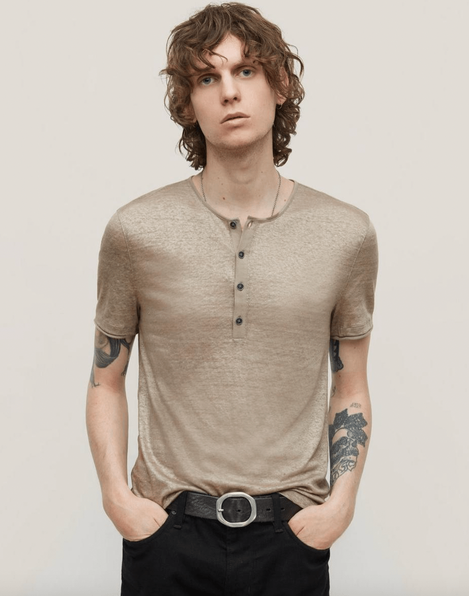 john varvatos long sleeve henley