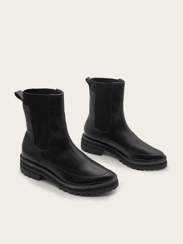 Kaanas Belgrade Bootie in Onyx - Estilo Boutique