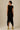Krisa High Low Ruched Dress in Black - Estilo Boutique