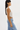 Lamarque Estrella Leather Vest Top in Bone - Estilo Boutique