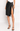 Lamarque Nubia Leather Sarong Skirt in Black - Estilo Boutique