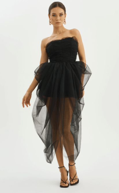 LAMARQUE Pixie Corset Dress in Black - Size S LAMARQUE Pixie Corset Dress in Black - Size S