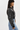 Lamarque Xaia Faux Leather Convertible Bomber Jacket in Vintage Black - Estilo Boutique