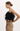 Lamarque Zaina Feather Bustier in Black - Estilo Boutique