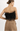 Lamarque Zaina Feather Bustier in Black - Estilo Boutique