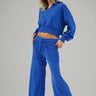 LNA Kismet Brushed Pant in Blue Lemonade - Estilo Boutique