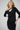 LNA Klane Long Sleeve Rib Top in Black - Estilo Boutique