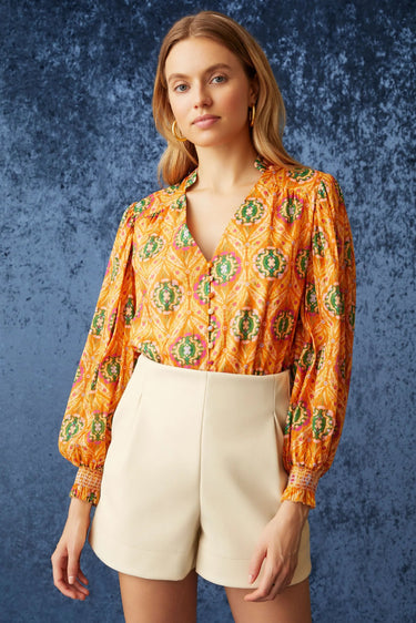 Marie Oliver Fay Short in Sand - Estilo Boutique