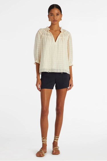 Marie Oliver Finley Top in Whitecap - Estilo Boutique