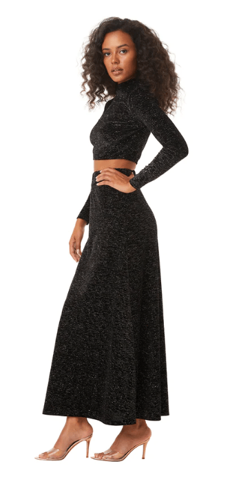 Misa Ekat Skirt in Astral Dusted - Estilo Boutique